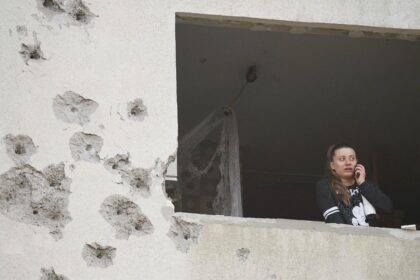 Destruction across Kharkiv after wave of Russian attacks, Ukraine says