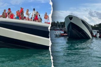 Multimillion-dollar luxury yacht sinks off Miami Beach, 32 passengers rescued
