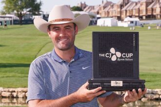 Scottie Scheffler ties PGA Tour record in impressive win at the CJ Cup Byron Nelson