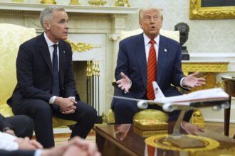 Trump inks trade deal with UK, previews China trade negotiations during 16th week in office