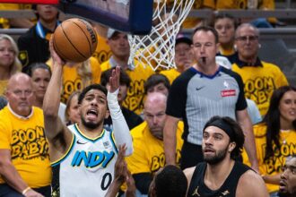 Social media rips Pacers star Tyrese Haliburton for skipping media after bad playoff game