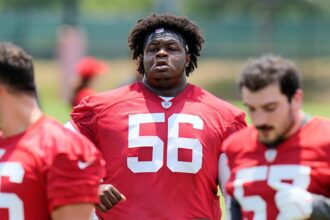 Desmond Watson, dubbed ‘the tush push terminator,’ turning heads at Buccaneers rookie minicamp