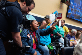 Capitol Police arrest protesters disrupting budget markup as Cory Booker thanks them for defending Medicaid