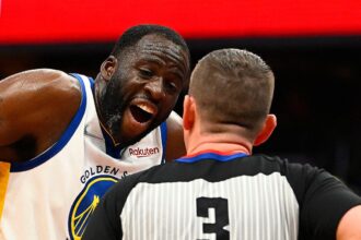 Draymond Green, 2 technical fouls away from suspension, fined ,000 for questioning officials’ ‘integrity’