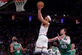 Knicks knock off defending NBA champion Celtics to advance to first conference finals in 25 years