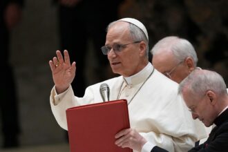 Pope Leo says family based on ‘union between a man and a woman,’ defends dignity of unborn