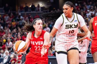 Caitlin Clark notches triple-double in Fever’s rout of Sky to begin 2025 WNBA season