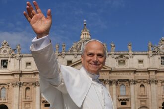 In pictures: Pope Leo XIV addresses 150,000 faithful in inaugural Mass