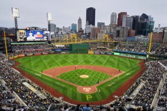 Man charged with giving booze to underage Pirates fan who fell onto field: reports