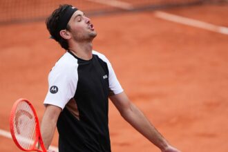 Top-seeded American Taylor Fritz exits French Open after shocking 1st-round upset