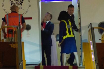 Macron dismisses viral moment with wife as ‘joking around’ after disinformation claims backfire