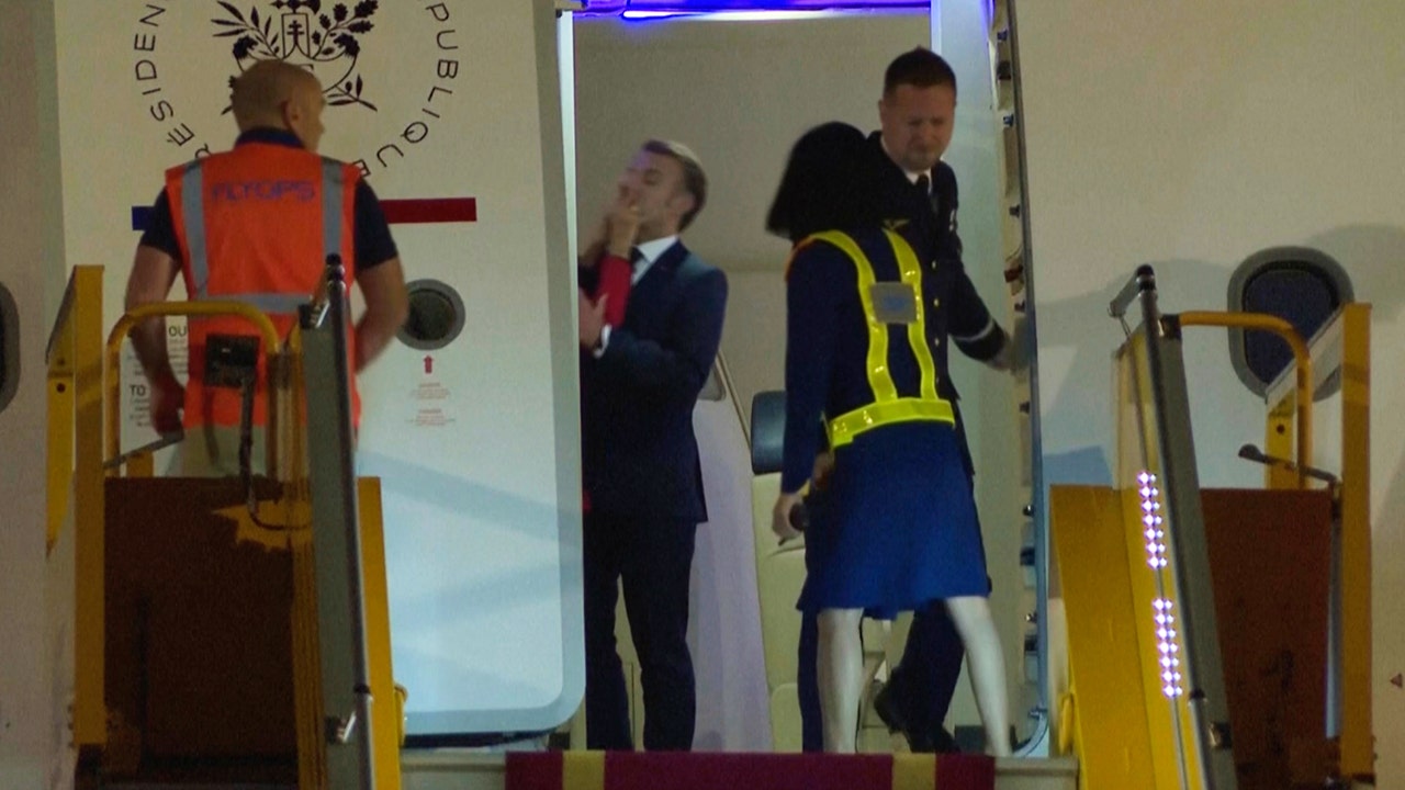 Macron dismisses viral moment with wife as ‘joking around’ after disinformation claims backfire