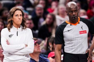 Fever coach Stephanie White reveals she was fined over apparent criticism of WNBA officiating