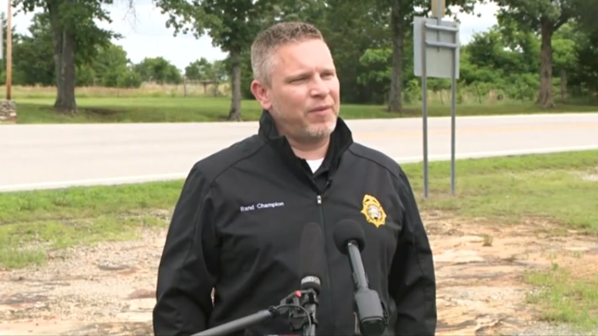Police official speaking about Grant Hardin's escape