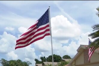 Disabled veteran fights homeowners association lawsuit over flagpole in Florida yard