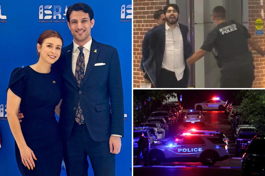 Sick pro-Hamas groups celebrate horrific murder of Israeli diplomats outside Jewish museum as ‘heroic attack’