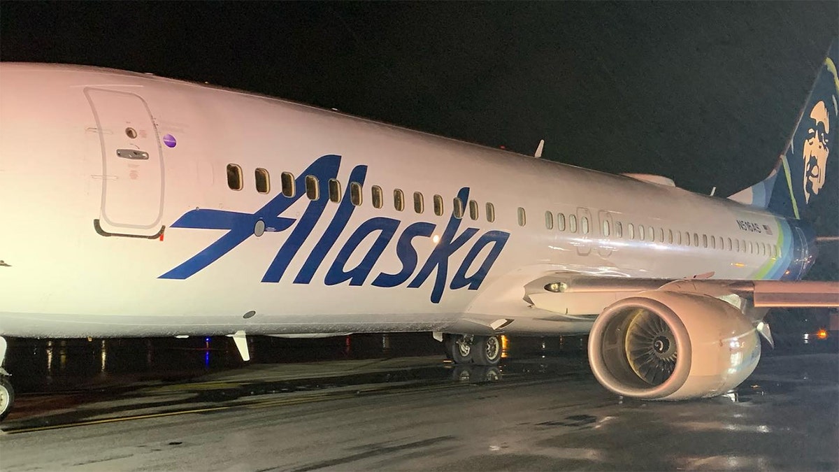 Alaska Airlines Flight grounded on tarmac