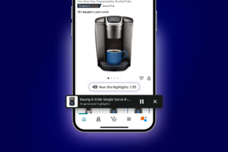 Amazon Shopping App Tries Out AI Audio Summaries To Ease Your Shopping Research