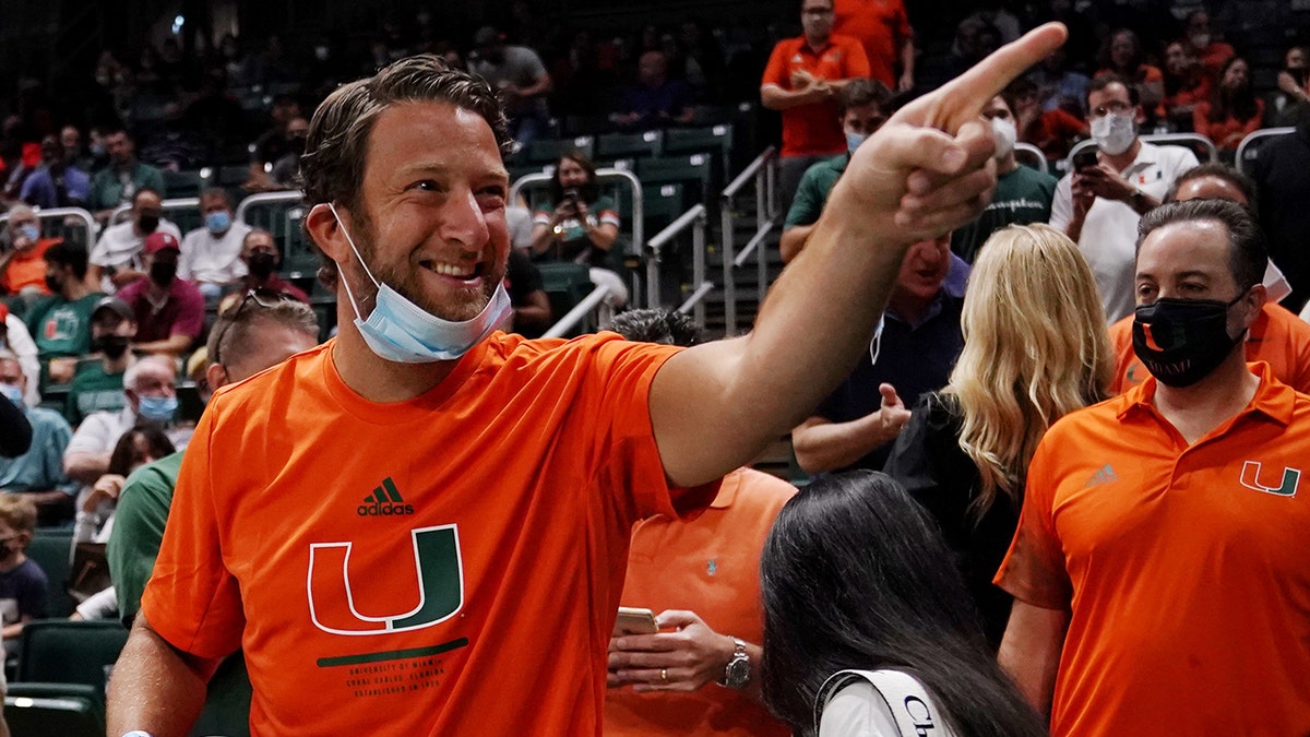 Dave Portnoy at a Miami game