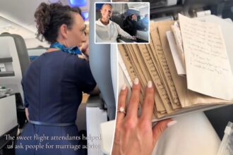 Flight attendant had passengers write us marriage advice en route to our wedding — and we will cherish these tips forever