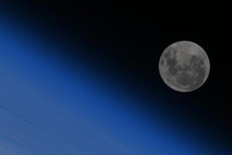 NASA Astronaut Snaps Knockout Views of Flower Moon in Full Bloom
