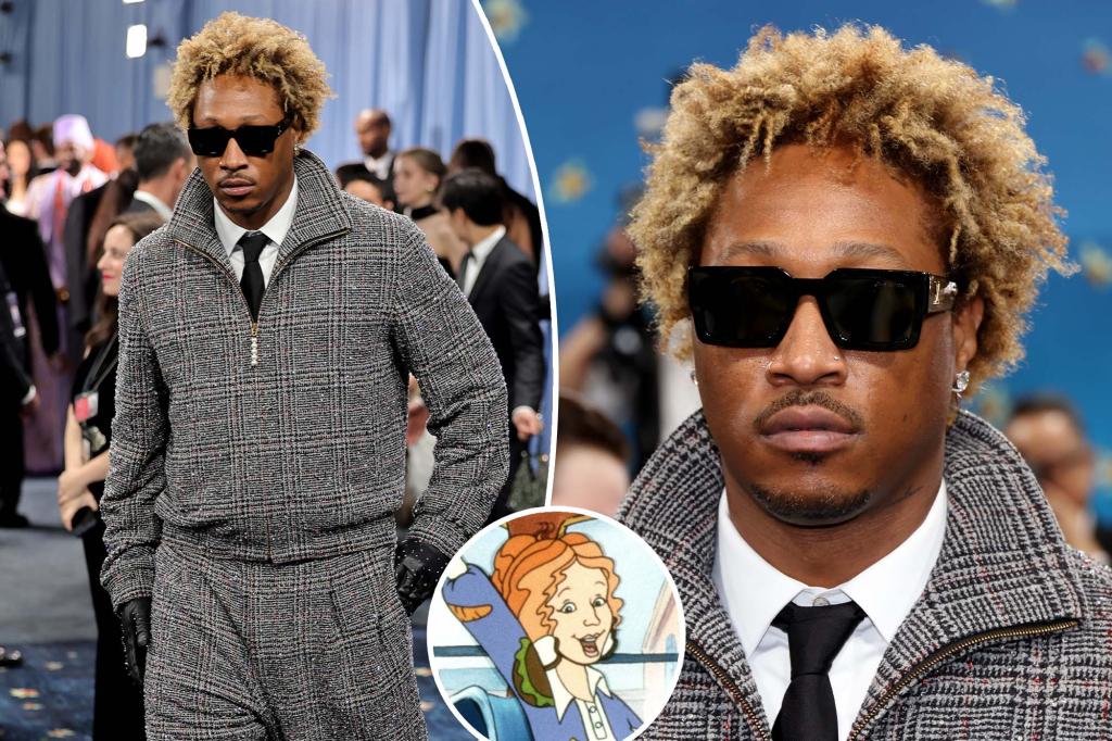 Future debuts shocking haircut at Met Gala: ‘He looks like Ms. Frizzle’