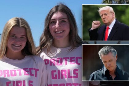 California town rallies behind Trump as it hosts track and field championship amid trans athlete controversy