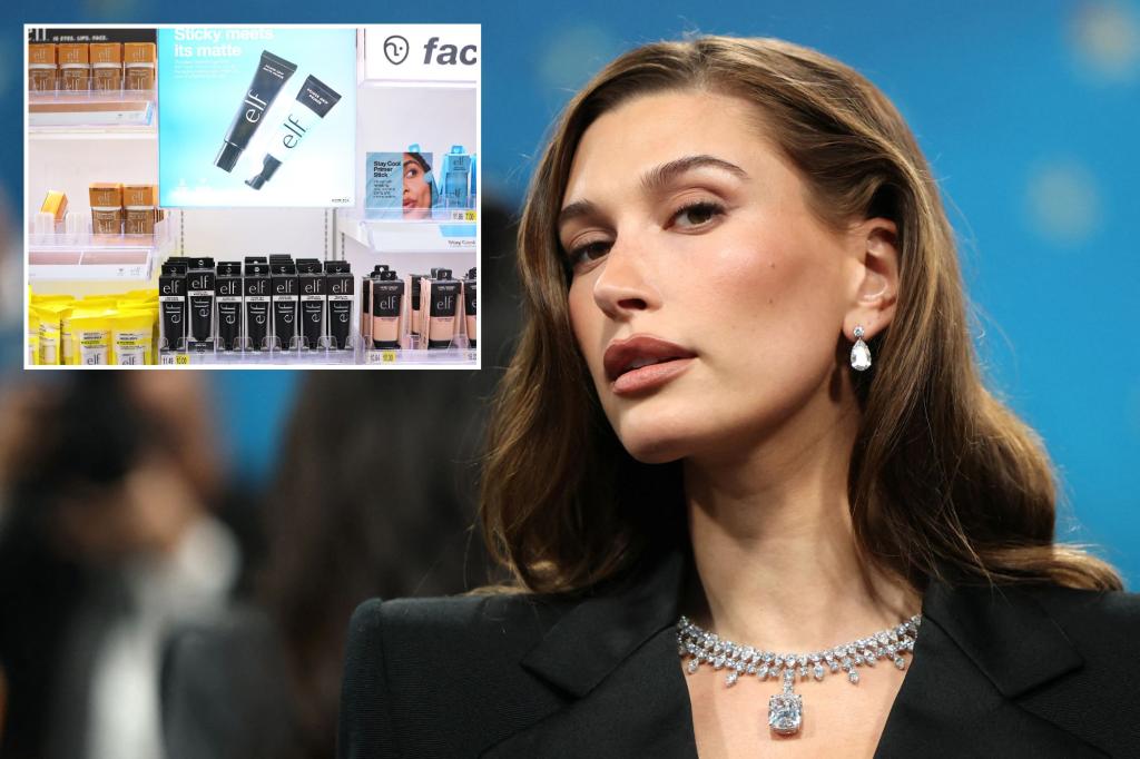 Hailey Bieber sells makeup brand Rhode to Elf Beauty in B deal