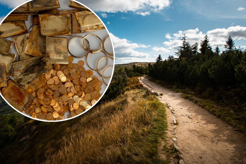 Surprise gold stash uncovered by shocked hikers — and it could be worth thousands