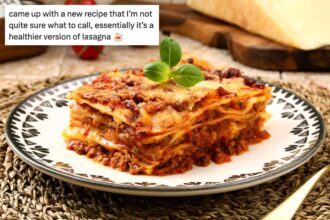 People are outraged by woman’s ‘healthy’ lasagna recipe: ‘Someone’s nonna needs to smack you for this’