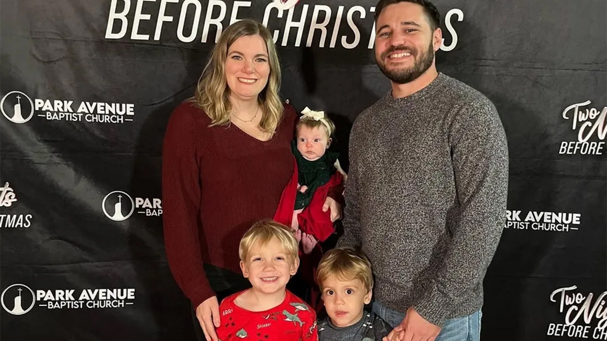 Olivia Maggs and family