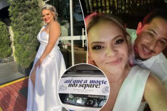 Bride reveals bizarre reason she arrived at her wedding in a hearse — and it’s not because she thinks marriage kills joy