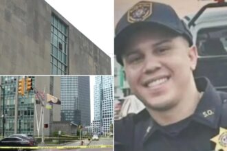 New Jersey county sheriff’s officer, 29, dead after falling from 9th-floor window