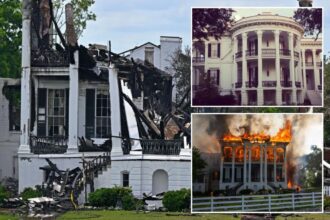 Owner of largest antebellum mansion in the South hopes to rebuild after devastating fire — as some celebrate its destruction