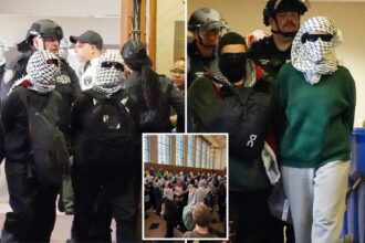 Columbia silent over fate of masked anti-Israel student rioters who trashed campus library