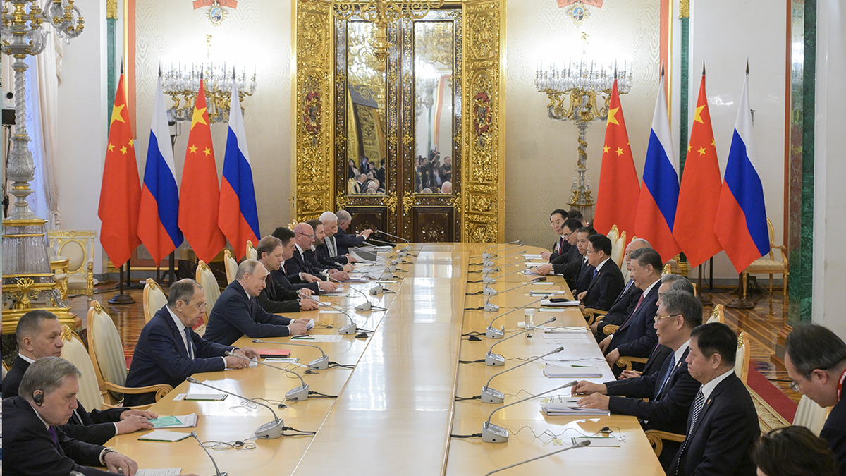 Putin Xi meet in Moscow