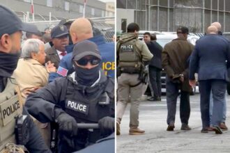 Newark Mayor Ras Baraka arrested while protesting ICE detention facility he vowed to shut down