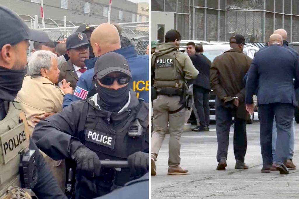 Newark Mayor Ras Baraka arrested while protesting ICE detention facility he vowed to shut down