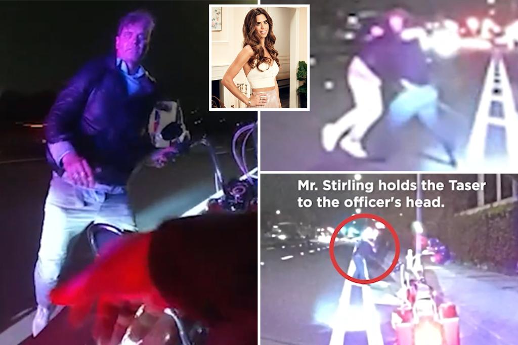 Grim moment ex-Real Housewives star’s brother is fatally shot by cop during traffic stop