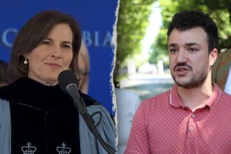 Students heckle Columbia acting president at graduation, shout ‘Free Mahmoud’