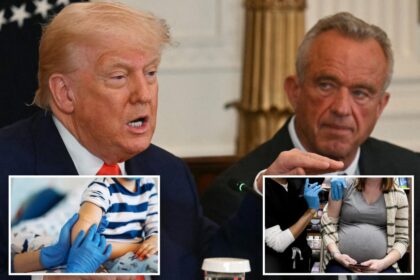 Trump admin no longer recommending COVID vaccine for healthy kids, healthy pregnant women