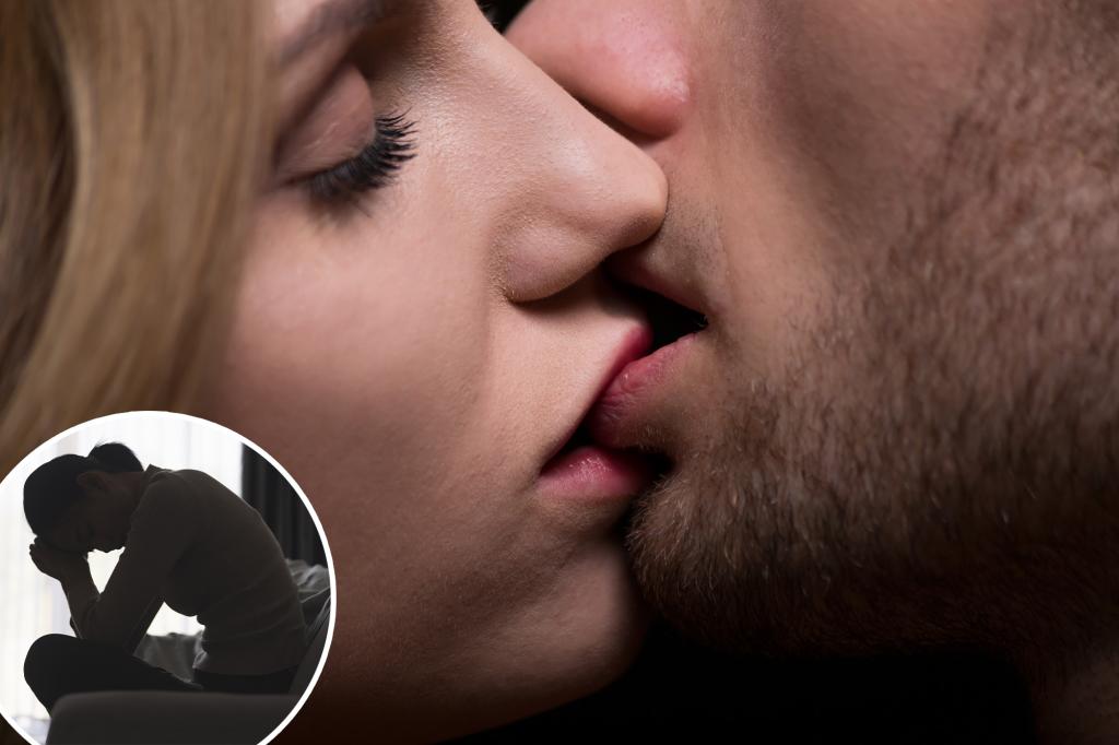 How kissing can actually spread depression and anxiety: study