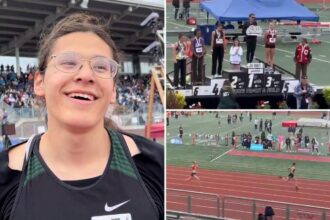 Trans athlete tells critics to ‘get a life’ after dominating girls’ high school track and field state championship for second year straight