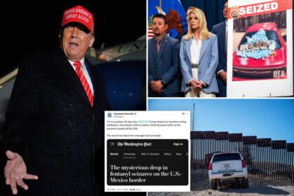 Washington Post mocked after reporting on ‘mysterious’ decline in fentanyl crossing the border