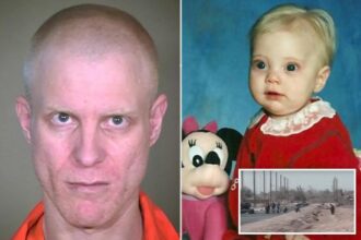 Barbaric dad who set sleeping daughter, 2, on fire in desert dies behind bars 26 years after ‘heinous, cruel and depraved’ slaying
