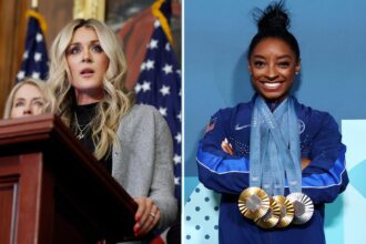 Riley Gaines issues vile response to Olympian Simone Biles’ critique of Minn. trans athlete