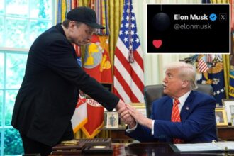 Elon Musk hints that explosive fall-out with Trump maybe be cooling off after prez wishes him well