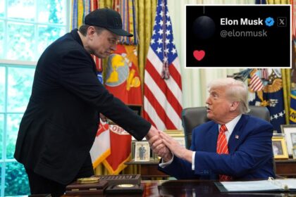 Elon Musk hints that explosive fall-out with Trump maybe be cooling off after prez wishes him well