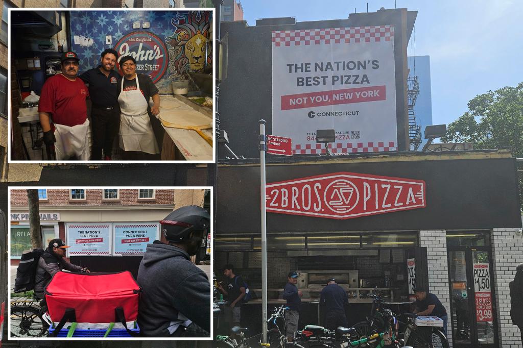 Saucy billboards touting out-of-state pizza as ‘nation’s best’ get NYers coal-fired up