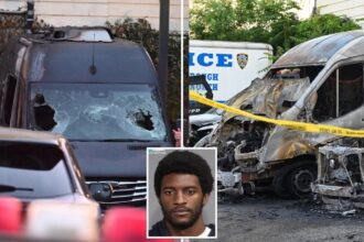 K reward offered for details on alleged anti-Israel arsonist accused of torching 11 NYPD cars